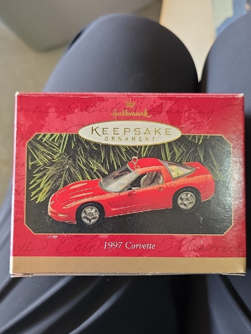Hallmark Keepsake Ornament - Red 1997 Corvette Collectible